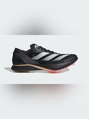 Adidas Adizero Avanti Shoes Mens 11.5 Black White Running Spikes Track IG9910